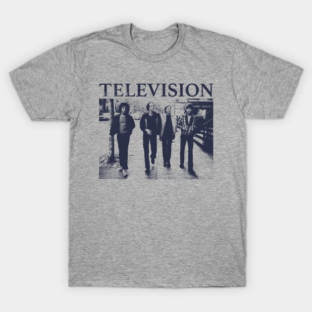 Television Band T-Shirt by BackOnTop Project